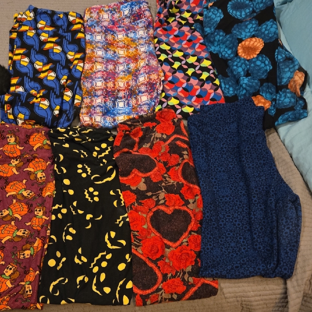 LuLaRoe Leggings TC 8 Pairs